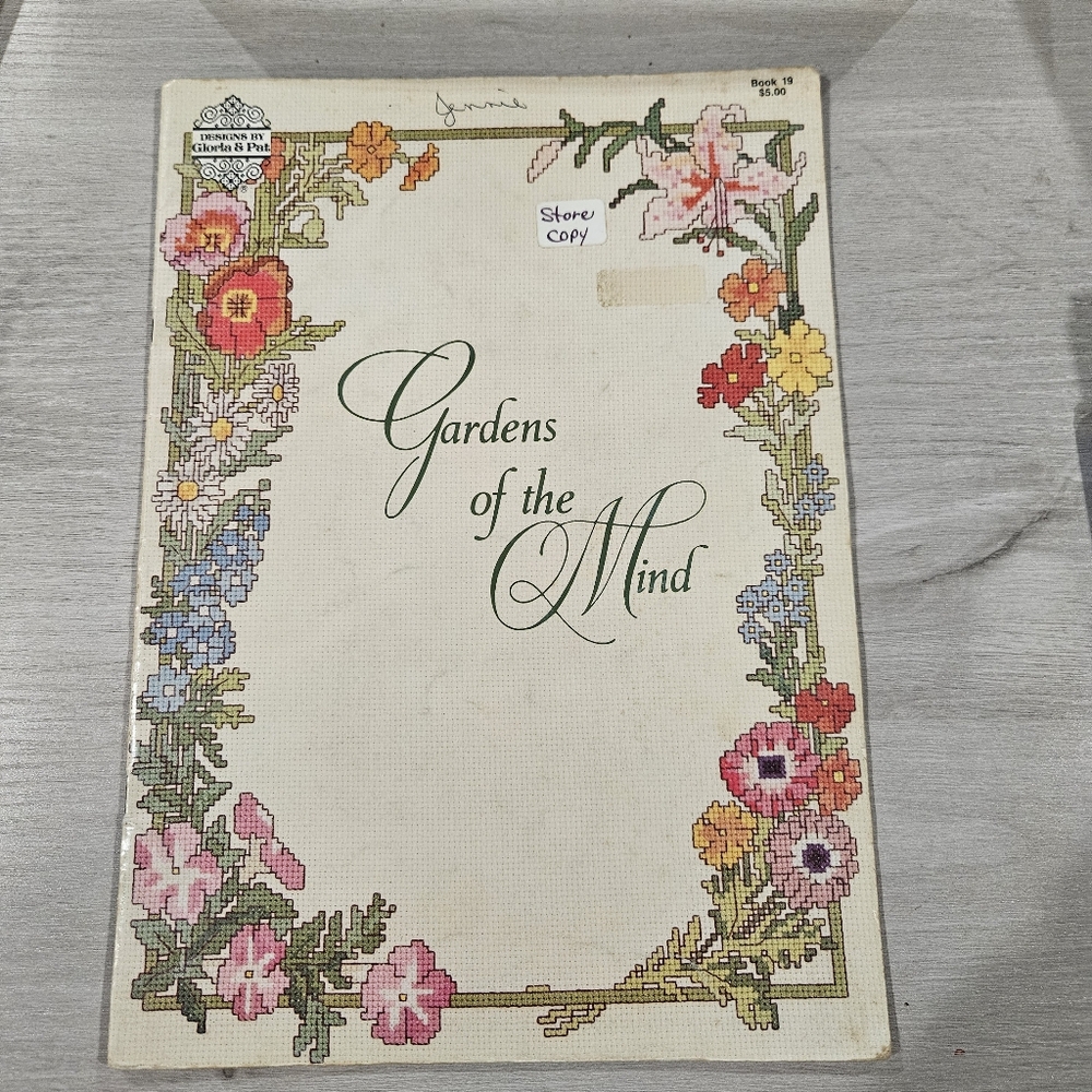 Gardens Of The Mind Counted Cross Stitch Charts Book 19 Gloria & Pat Designs